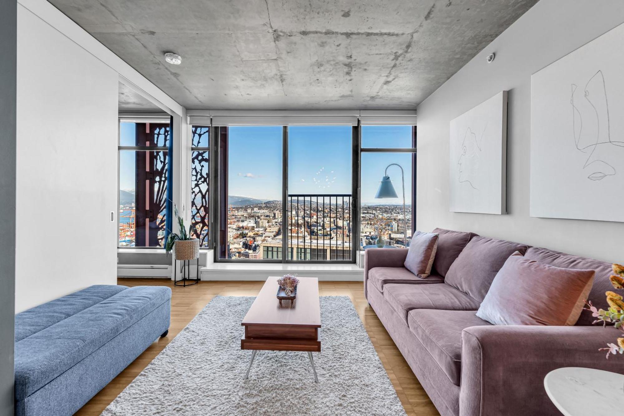 Water Views, 40Th Floor Sub-Penthouse! Entire Condo In The Heart Of Vancouver City Centre Exterior photo